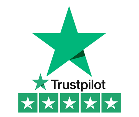 Trustpilot Rezensionen 5 x Bewertungen mit 5 Sternen